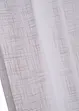 Závěs s lněným vzhledem, s recyklovaným polyesterem (2 ks), bonprix