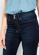 Džíny Bootcut, Mid Waist, tvarující, bonprix