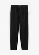 Kalhoty ze směsi bavlny a lnu, High Waist, bonprix