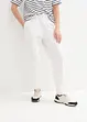 Kalhoty ze směsi bavlny a lnu, High Waist, bonprix