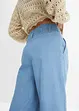 Džíny Wide Leg, Low Waist, nízký podíl streče, bonprix