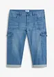 7/8 džíny Loose Fit s pohodlným pasem, Straight, John Baner JEANSWEAR