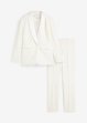 Kalhotový oblek pro nevěstu (2dílná souprava), se zvýrazněnými rameny, bpc selection