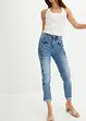 Džíny Slim Fit, Mid Waist, zkrácené, bonprix