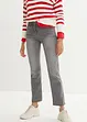 Strečové džíny High Waist, Straight, bonprix
