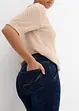 Džíny Boyfriend, Mid Waist, s pohodlnou pasovkou, bonprix