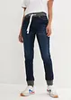 Džíny Boyfriend s elastickým pasem, Mid Waist, bonprix