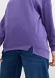 Oversize mikina z měkkého froté, bonprix