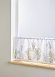 Vitrážková záclona s potiskem zajíců, bonprix