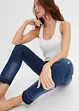 Zkrácené džíny Skinny, Low Waist, bonprix
