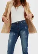 Zkrácené džíny Skinny, Low Waist, bonprix