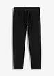 Strečové kalhoty bez zapínání, Loose Fit, Straight, bonprix
