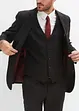 Oblek s vestou a kravatou (4dílná souprava), Slim Fit, bonprix