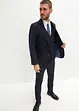 Oblek s vestou a kravatou (4dílná souprava), Slim Fit, bonprix