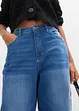 Džíny Barrel z organické bavlny, High Waist, bonprix