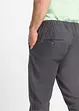 Kalhoty bez zapínání, Regular Fit s podílem lnu, Straight, bonprix