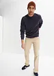 Kalhoty bez zapínání, Regular Fit Straight, z čisté bavlny, bonprix