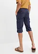Dlouhé cargo bermudy se lnem, Regular Fit, bonprix