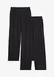 7/8 kalhoty, High Waist (2 ks v balení), bonprix