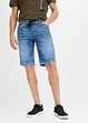 Lehké džínové bermudy bez zapínání Slim Fit, bonprix