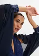Halenkové pončo s pajetkami, BODYFLIRT boutique