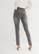 Straight džíny Mid Waist, Super Stretch, s pohodlným pasem, bonprix