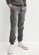 Džíny z teplákoviny Regular Fit, s cargo kapsami, Straight, bonprix