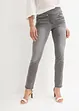 Straight džíny Mid Waist, Super Stretch, s pohodlným pasem, bonprix