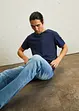 Lehké strečové džíny Slim Fit, Straight, bonprix