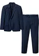 Oblek (2dílný): sako a kalhoty, Slim Fit, bonprix