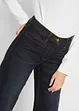 Džíny, Wide Leg, Mid Waist, pohodlný pas, bonprix
