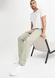 Strečové chino kalhoty Relaxed Fit s organickou bavlnou, Straight, bonprix