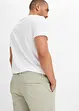 Strečové chino kalhoty Relaxed Fit s organickou bavlnou, Straight, bonprix