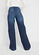 Džíny, Wide Leg, Mid Waist, pohodlný pas, bonprix