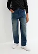 Džíny s podílem streče, Straight, Loose Fit, bonprix