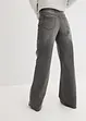 Strečové džíny Wide Leg, Mid Waist, bonprix
