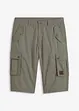 Cargo bermudy z čisté bavlny, Regular Fit, bonprix
