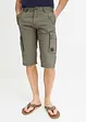 Cargo bermudy z čisté bavlny, Regular Fit, bonprix