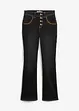 Termo džíny Bootcut Mid Waist, bonprix