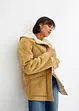 Bunda s kapucí Shearling, bonprix