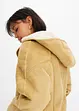 Bunda s kapucí Shearling, bonprix