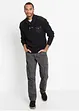 Cargo kalhoty z čisté bavlny, Relaxed Fit, Straight, bonprix