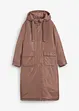Široká parka ve střihu do A s průvlekem, bonprix
