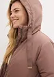 Široká parka ve střihu do A s průvlekem, bonprix