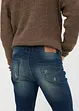 Lehké strečové džíny Slim Fit, Straight, bonprix