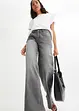 Strečové džíny Wide Leg, Mid Waist, bonprix