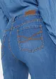 Capri džíny, Mid Waist, Slim Fit, bonprix