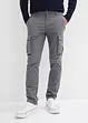 Strečové kalhoty s čistou bavlnou, Regular Fit, Straight, bonprix