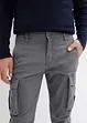 Strečové kalhoty s čistou bavlnou, Regular Fit, Straight, bonprix