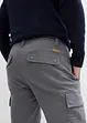 Strečové kalhoty s čistou bavlnou, Regular Fit, Straight, bonprix